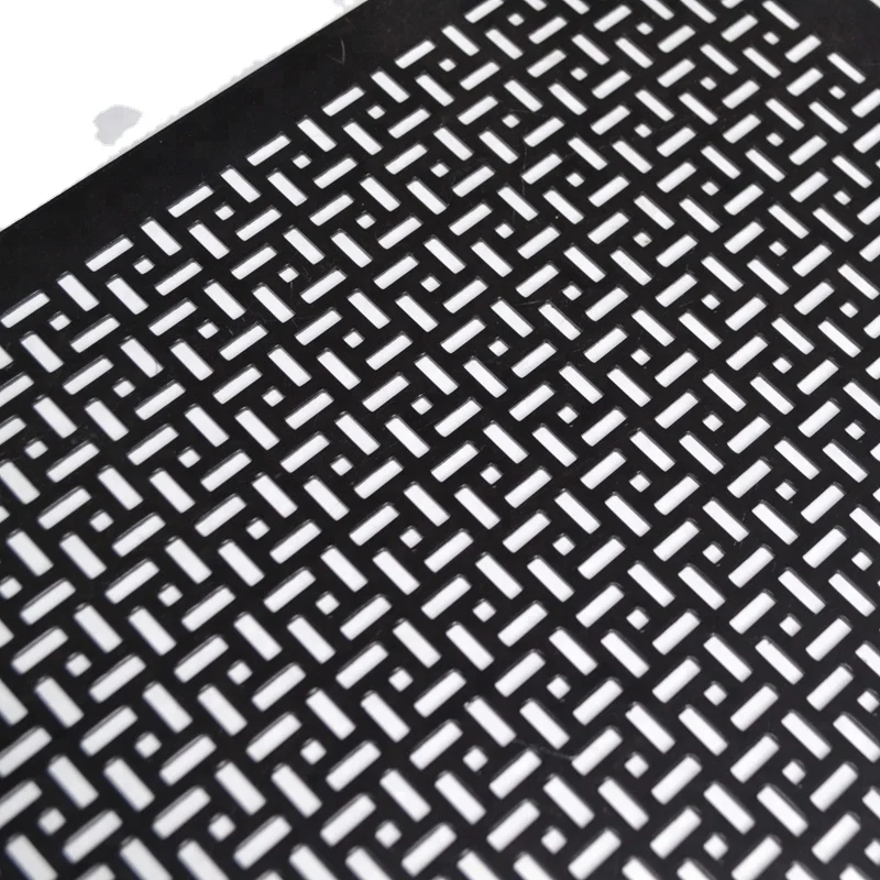 Outdoor furniture Perforated metal raw material aluminium mesh craft decorations