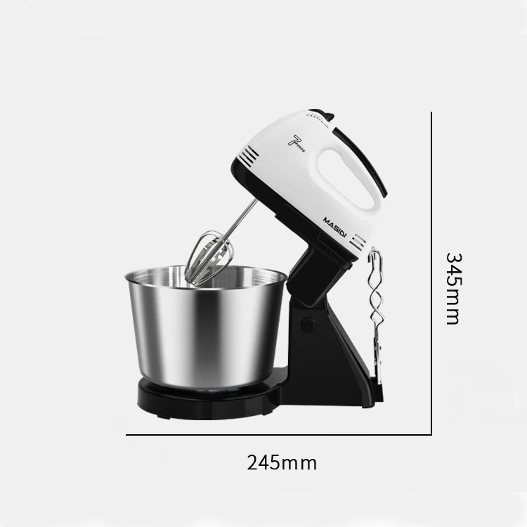 
Electric Hand Mixer cake With Stainless Beaters food mixer with bowl 7 speed 