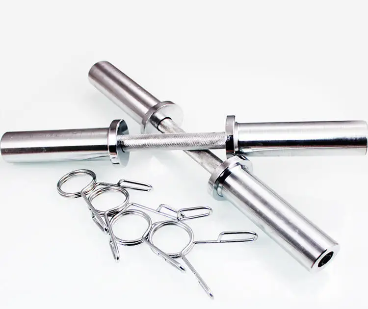 High Quality Fitness Training 1.8m 2.2m Electroplated Barbell Bar 15kg 20kg 700LBs Capacity Barbell Weight Lifting Bar