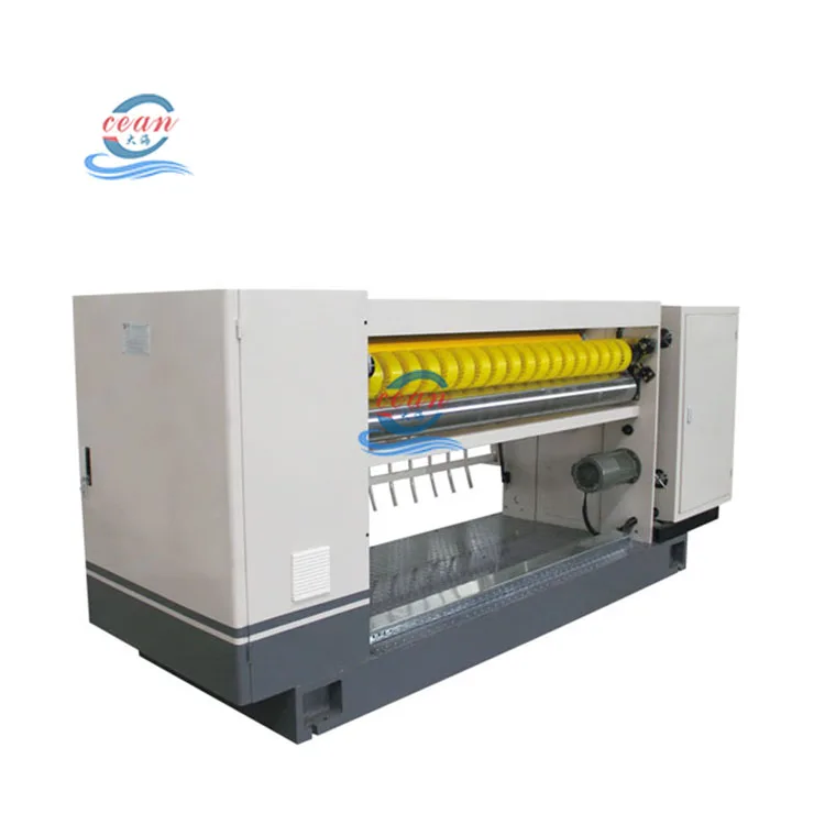 Sheet cutter machine single face machine 5 ply cardboard box packaging line