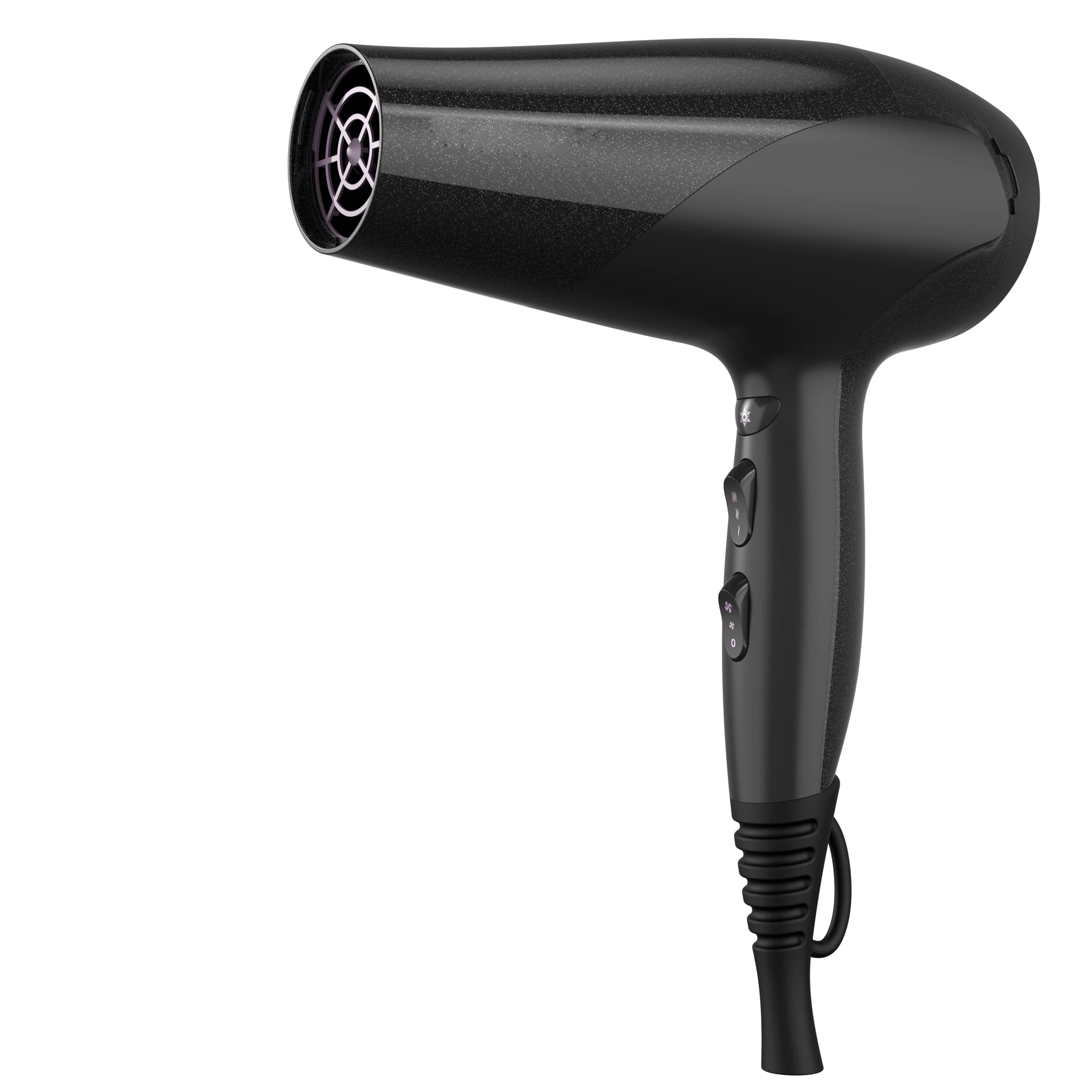 Private Label 3 Piece Set Black Profession Tourmaline Technology Ionic Ceramic Damage Protection Hair Dryer