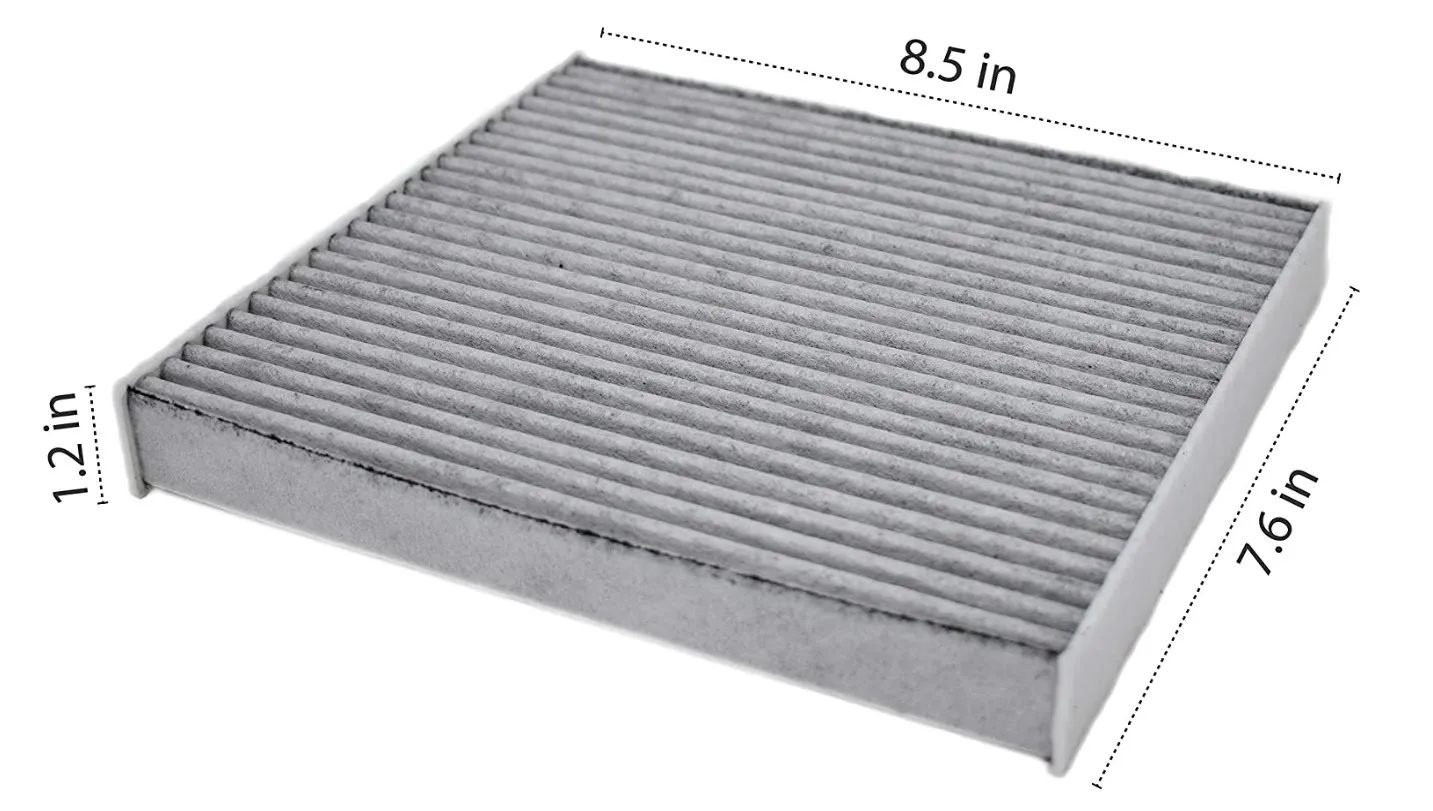 Фильтр Воздуха Салона FRAM CF10285 Fresh Breeze с ручкой и молотком для соды активированного угля (2 шт. в упаковке)
