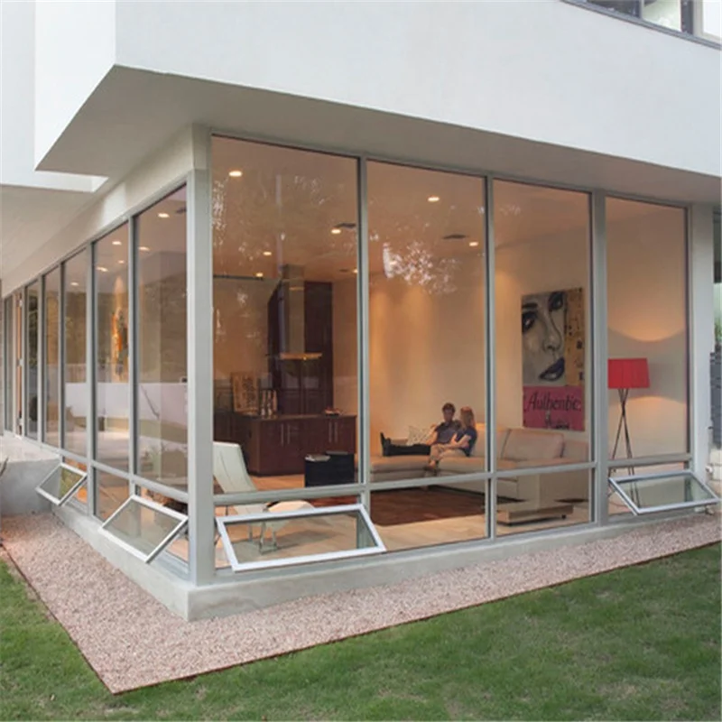 DAIYA thermal break aluminum awning windows with high quality