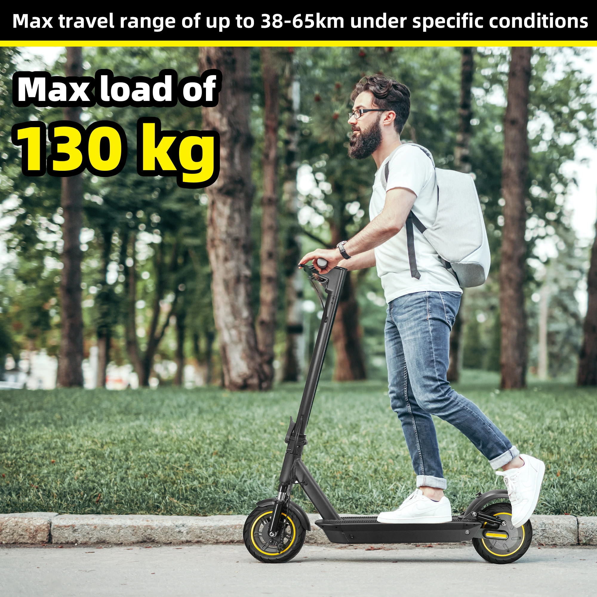 EU Warehouse Wholesale MAX X9 Electric Scooter 10inch Waterproof Folding Escooter Adults 350w 500w 10ah 13ah 15ah 36V Electronic