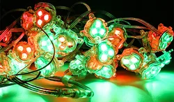 rgb pixel led point lights ws2811 ip68 waterproof led module led point lighting outdoor point light source led pixel