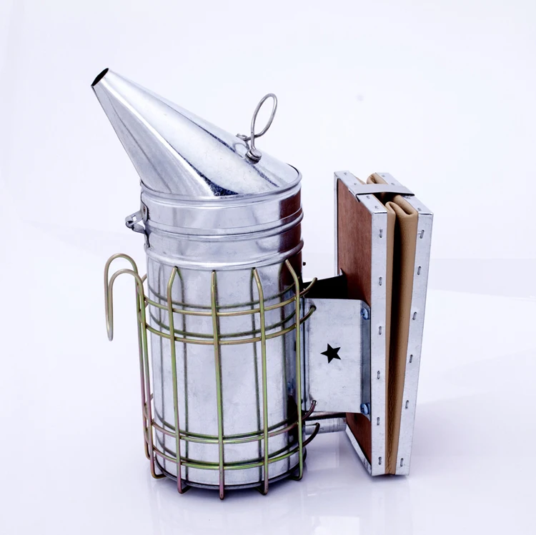 New style Galvanuzed bee smoker