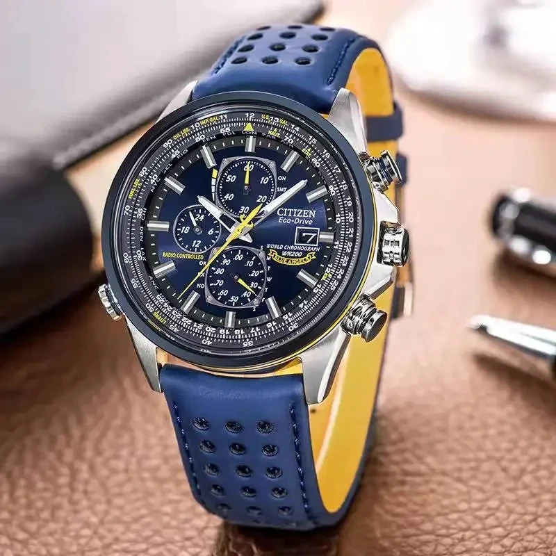 CIT IZEN Men Watches Stainless Automatic Watch Luxury Trend Quartz Calendar Waterproof Multi Function Fancy Round Watch