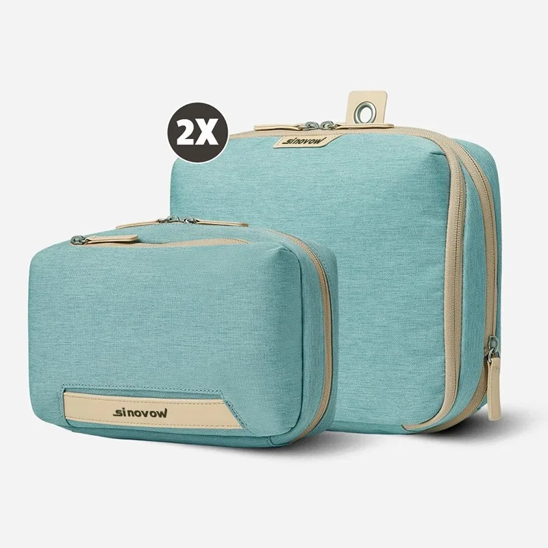 Compression Packing Cubes Organizador  3 Cubes Laundry Travel Organizer Storage Bag