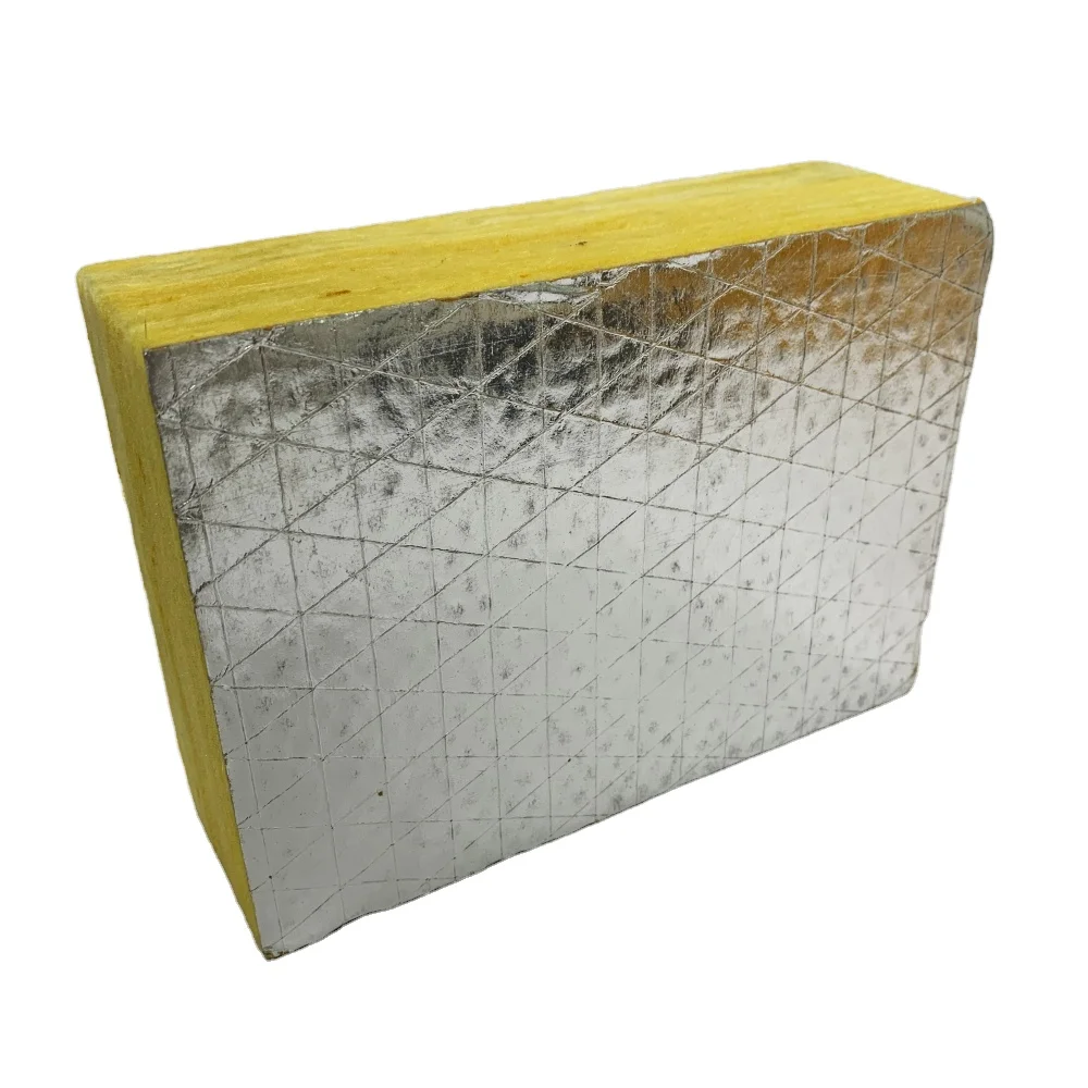 Sound Absorption Glass Wool Board 25/100/150mm Glass Wool Insulation