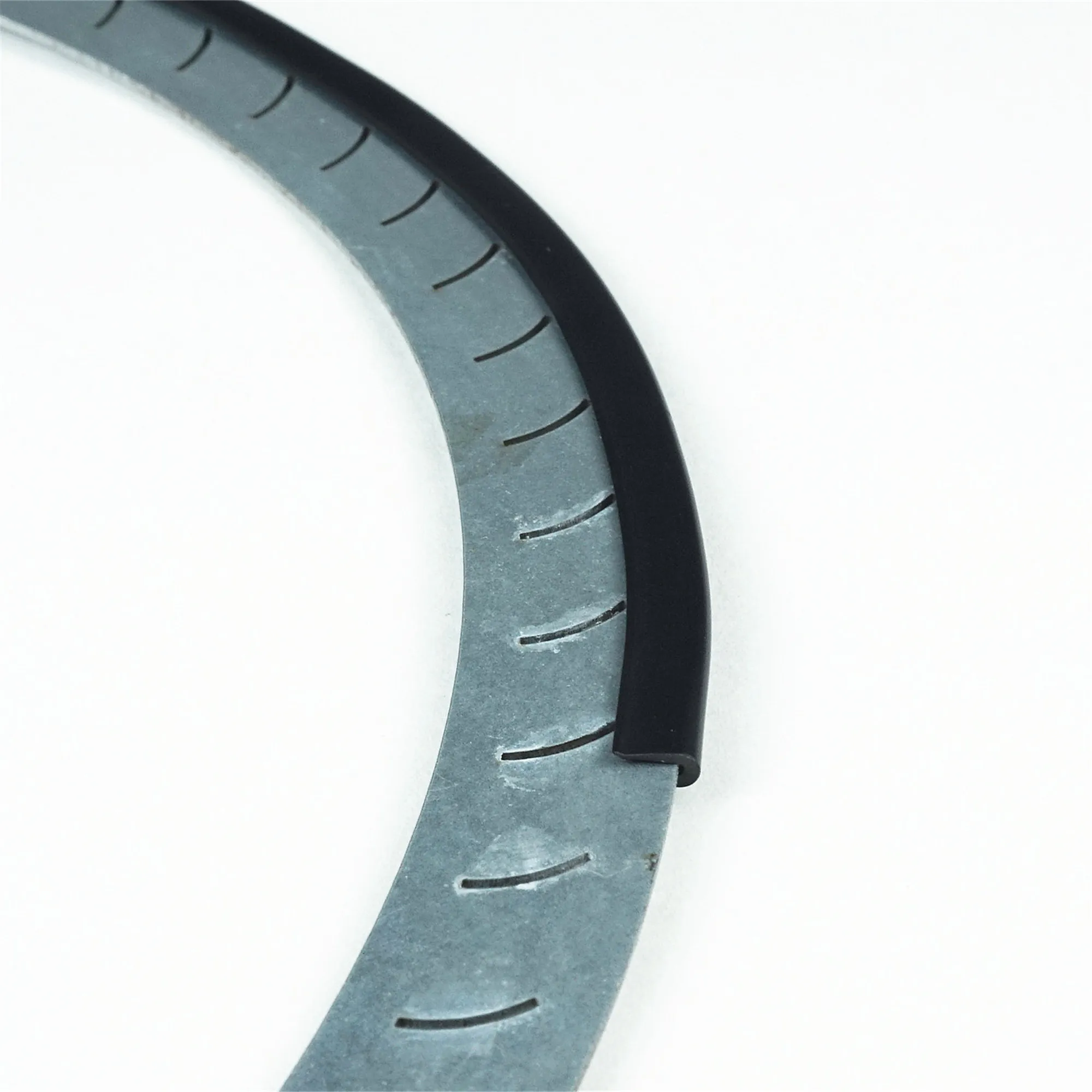 Iron sheet protection strip blade glass board sealing strip stainless steel plate edge protection strip for range hood