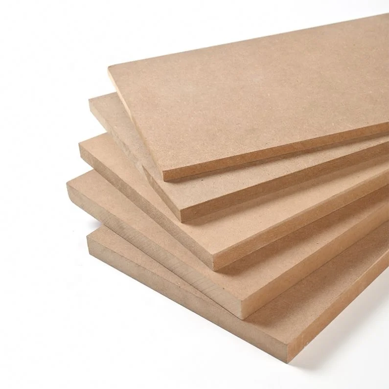 Top Quality Raw/Plain MDF Board Veneer Mdf 1830*2745 Mdf Fibreboard For Furniture