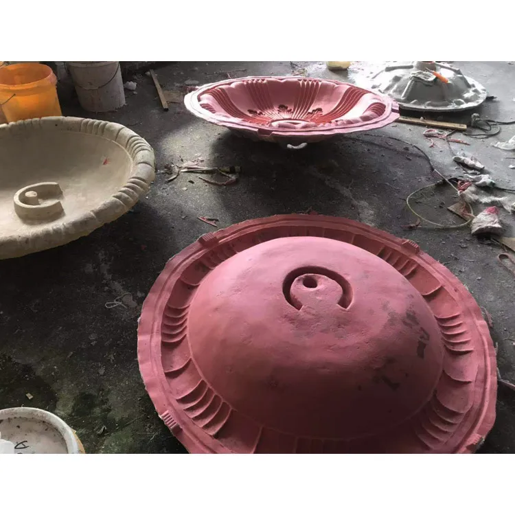 Silicone And Fiberglass Material Fountain Molds Factory Direct Sell