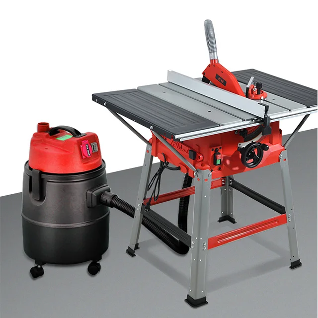 Easy operating Woodwork 10-Inch 1800W Portable Table Saw with Metal Stand