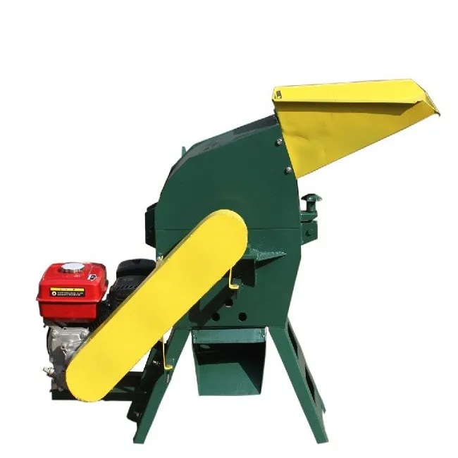 2024 New Small Wood Hammer Mill with Chipper Feed Processing Machines in One Unit
