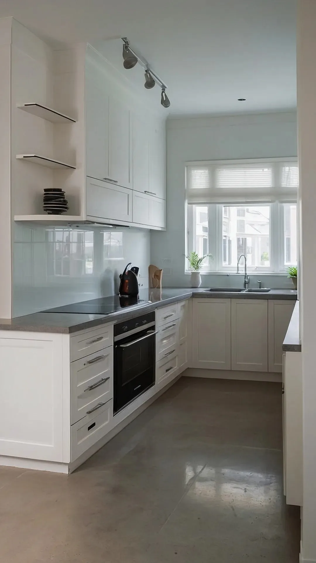 CBMmart 2024 new design customized Kitchen Cabinet factory modular set modern simple Sensational Small Kitchen