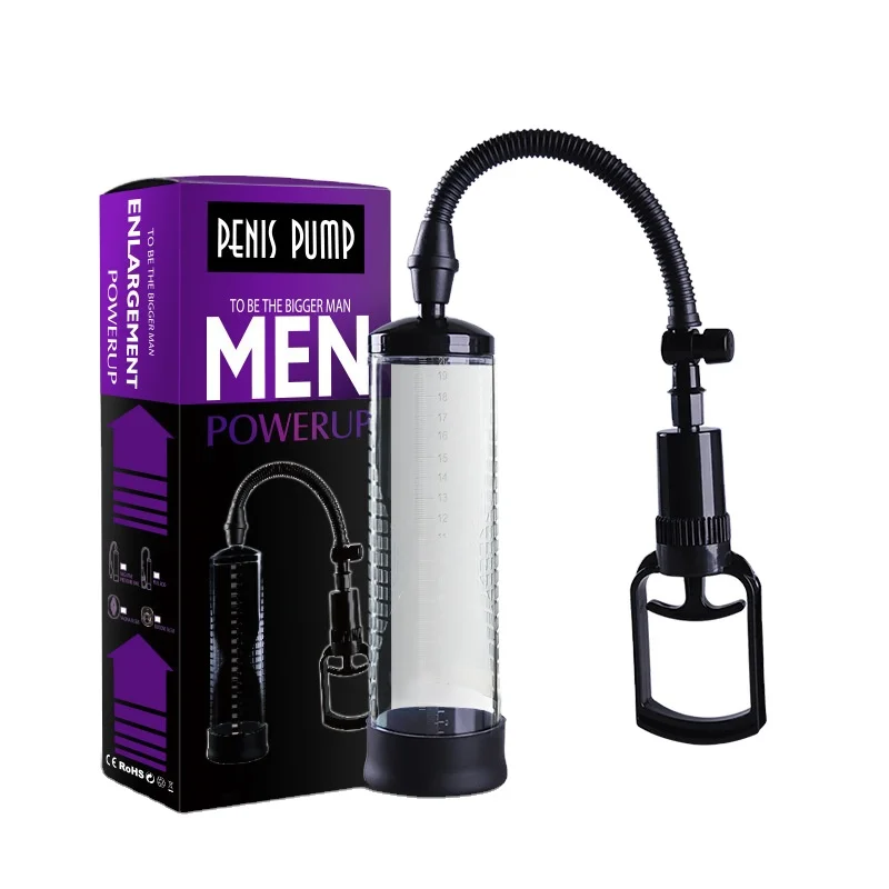 Rts Penis Pump High Vacuum air Suction Enlargement Extender Dick for Man Training Tool Medical Grade Silicone Safety