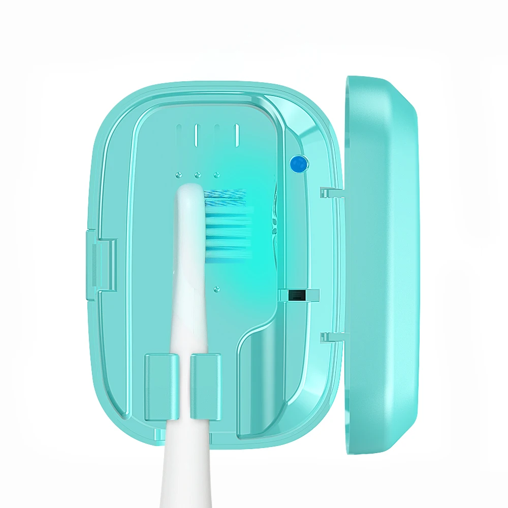 Shenzhen Manufacturer Solar Anti-virus UV Sterilized Toothbrush Cover Rack Steam Sanitizer Case Ultraviolet Disinfector Cabinet