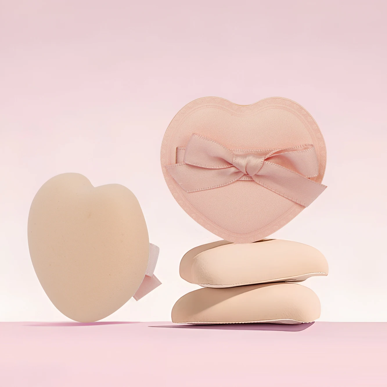 Soft powder puff for foundation professional  wholesale customized factory price Various styles makeup puff to choose from