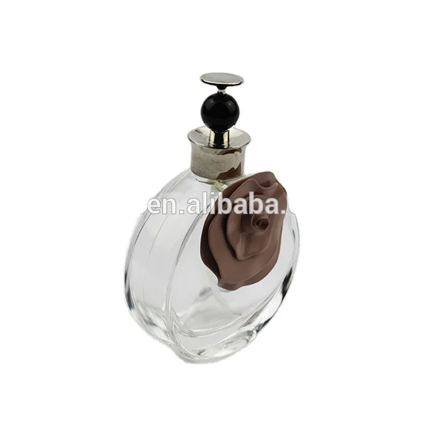 manufacturers round vintage perfume glass bottles 100ml with deft design