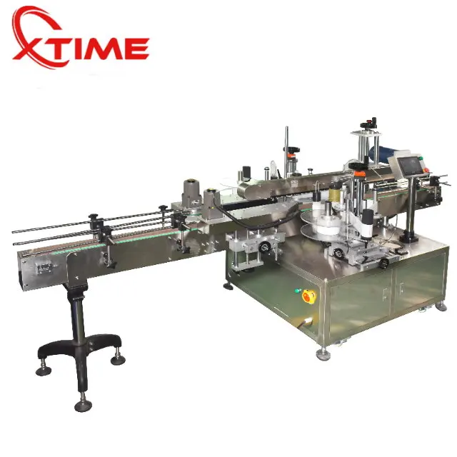 Automatic labeling machine High speed labeller for glass bottles Flat cans labeling machine