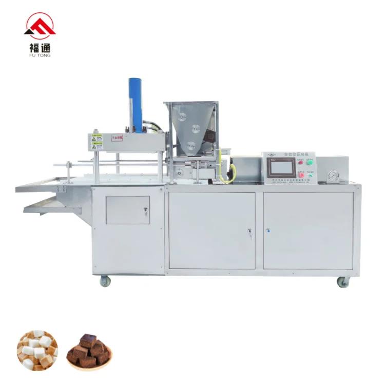 Factory Supply Automatic Organic Brown Sugar Making Machine Customizable Size  Mesin Qulasemut Organik Sugar Cane Candy Machine