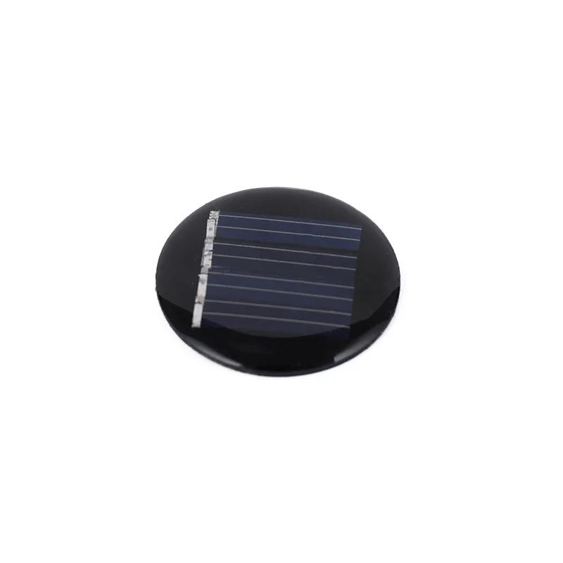 Индивидуальные дешевые маленькие 0 1 Вт 25 5 3 10 круглые мм 2 В поликристаллическая эпоксидная мини-панель солнечных батарей