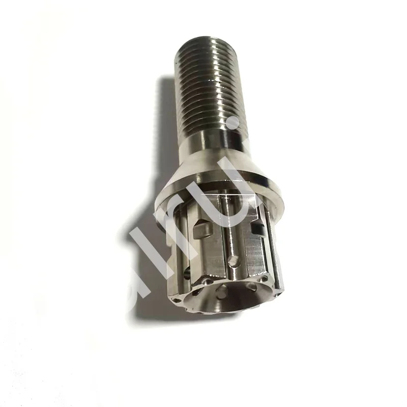 Gr5 m12x1.25 60 degree  cone seat  titanium wheel bolt for car