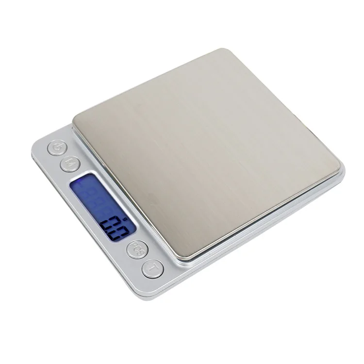 Kitchen Cooking Food Platform Weighing Scales LCD Display Digital Kitchen Baking Scale With Tray 0.01g Jewelry Electronic Scale