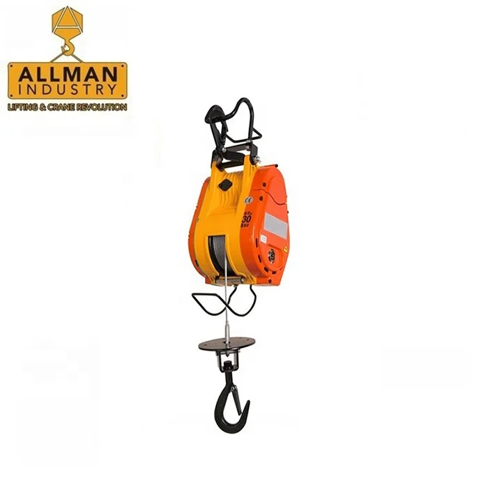 ALLMAN portable and light 500 kg electric mini hoist 220V for sale