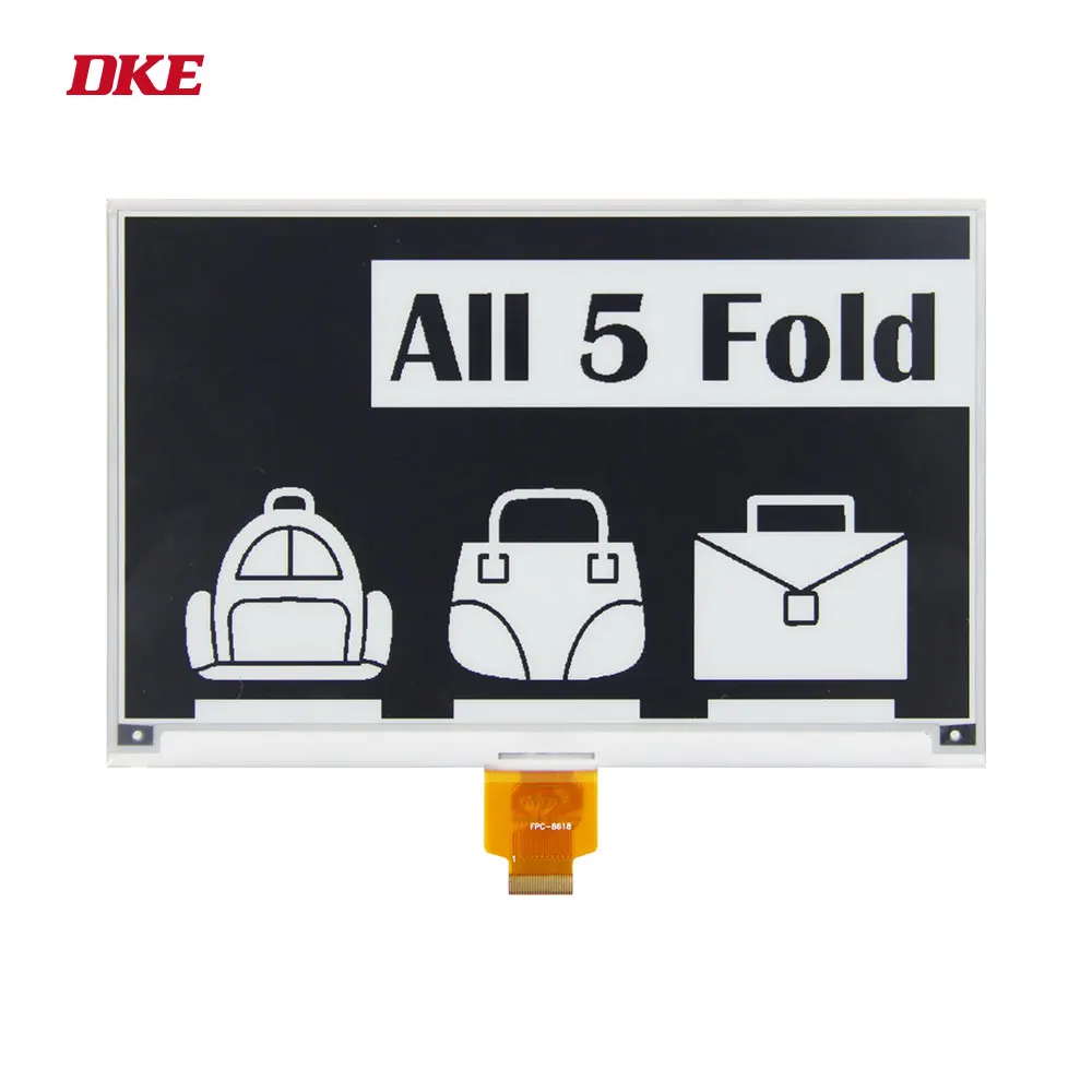fast refresh no flicker 640*384 big 7.5 inch epaper display e-ink screen,e ink display