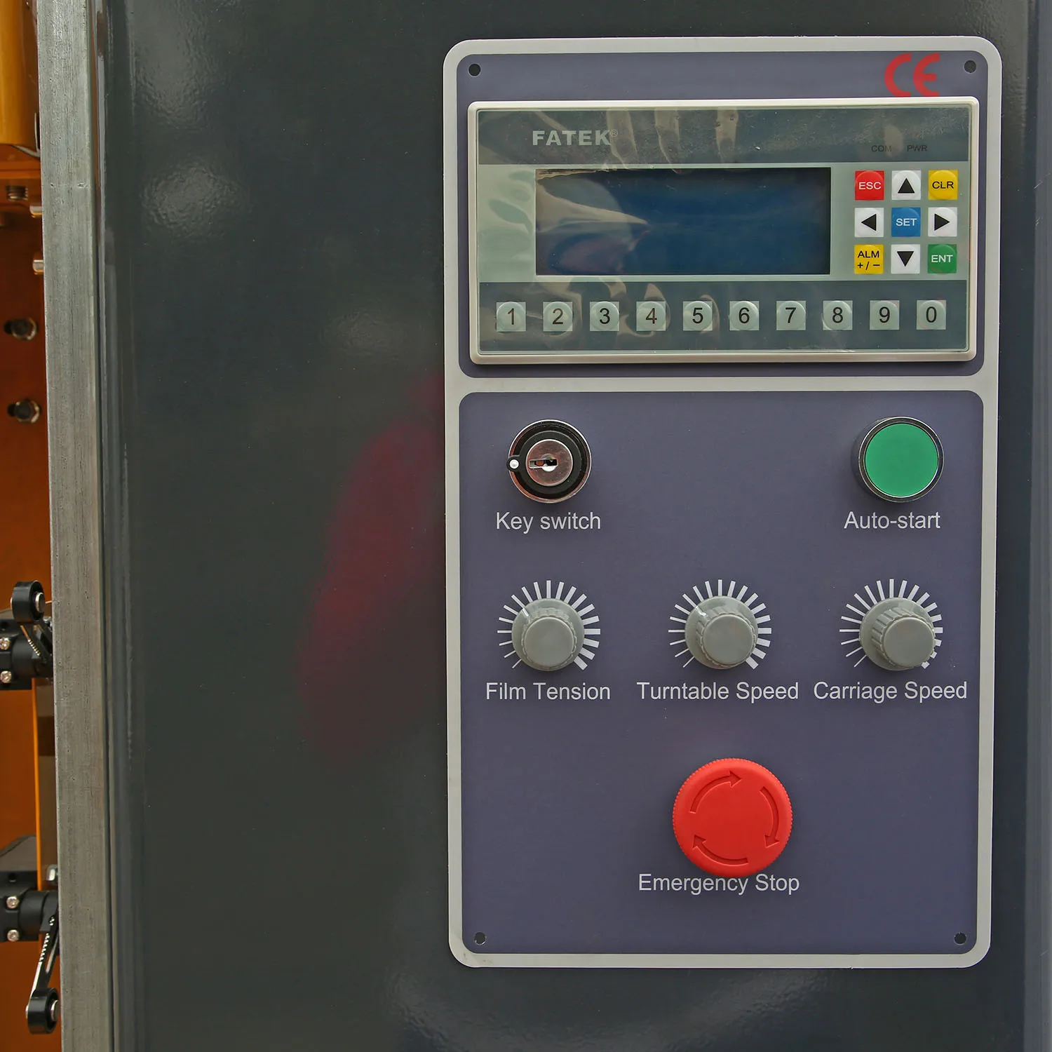 T1650F automatic stretch wrap machine/pallet stretch wrapper machine