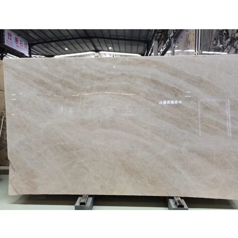 Тадж-белый кварцит плиты супербелого