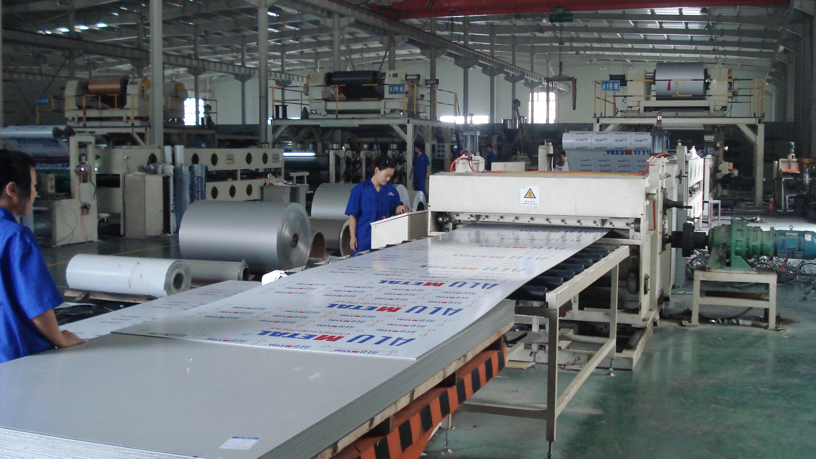 the standard size alucobond aluminum composite panel house design acp