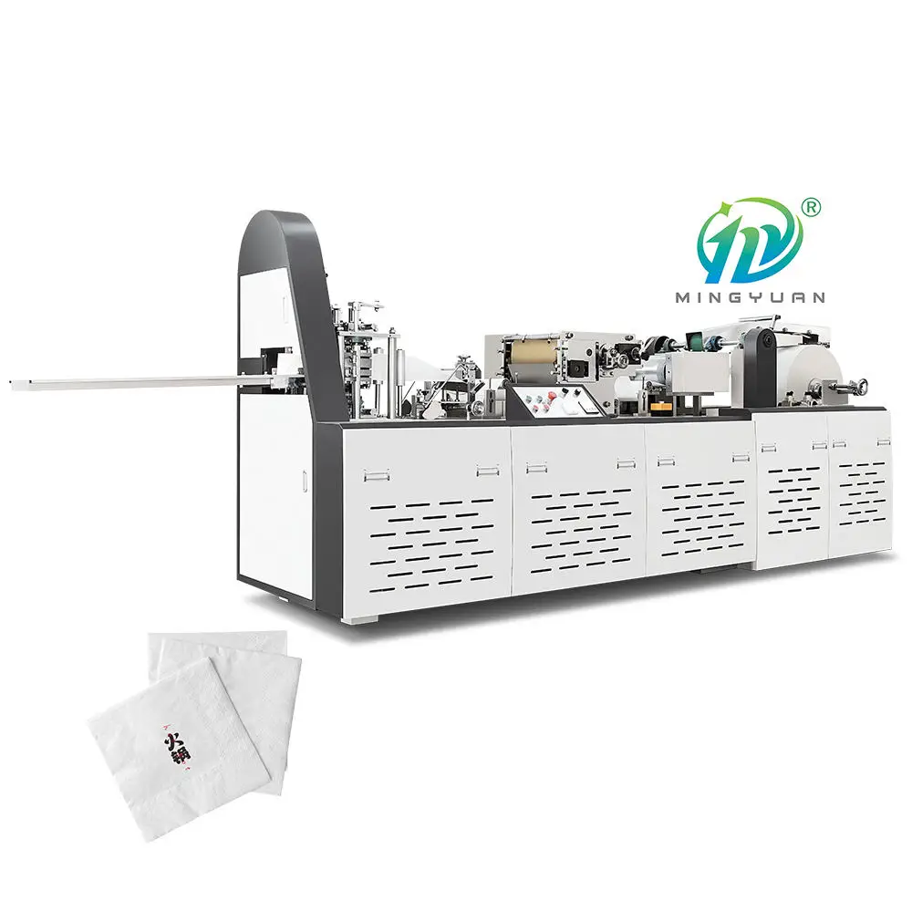 Automatic Toilet Tissue Paper Making Machine Small Folding Napkin Paper Machine