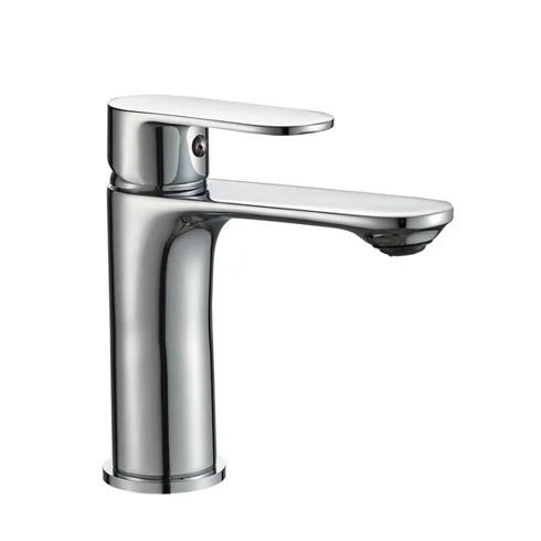 2024 Modern Single Lever Washbasin Mixer with Brass Body Zinc Alloy Handle Mixer Factory