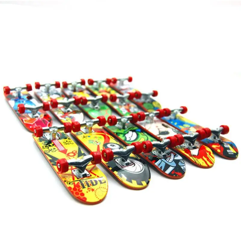  Hot sale finger toy Intellectual Cool fingerboard joint game skate surfboard skateboard
