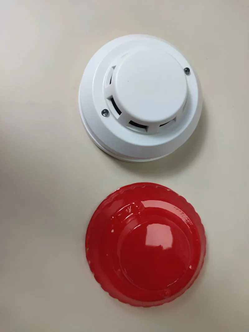 Hot sale Smoke Alarm Sensor detector de humo alarma 4 cable 12V Wired Smoke Detector with relay output