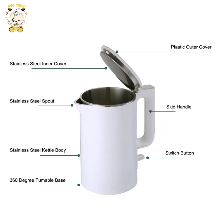 Wholesale high-quality household appliances, the cheapest and best electric stainless steel teapots