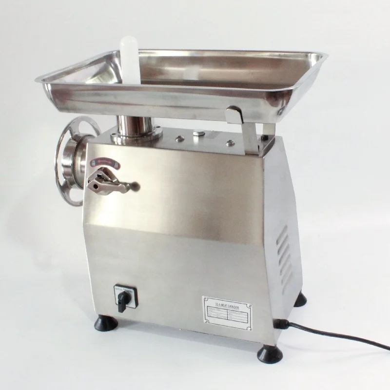 Industrial Meat Mincer Brushed 32-A Turbine Automatic Frozen Meat Electric Stainless Steel Meat Mixer Mincer
