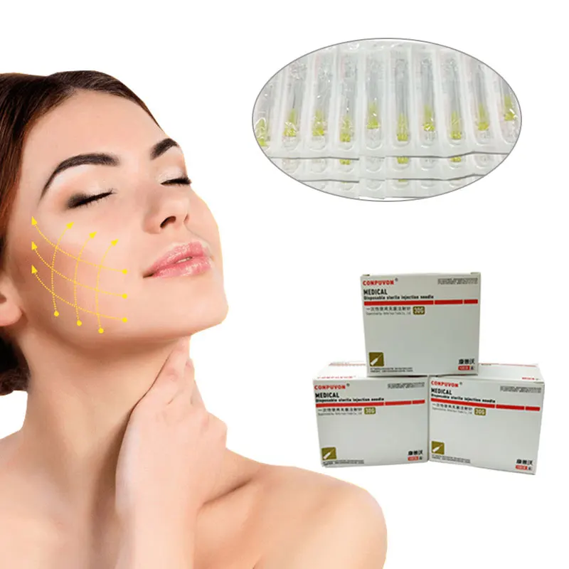 Medical Sterile sharp Tip Needle 30g 32G 34G sharp Cannula for mesotherapy needle