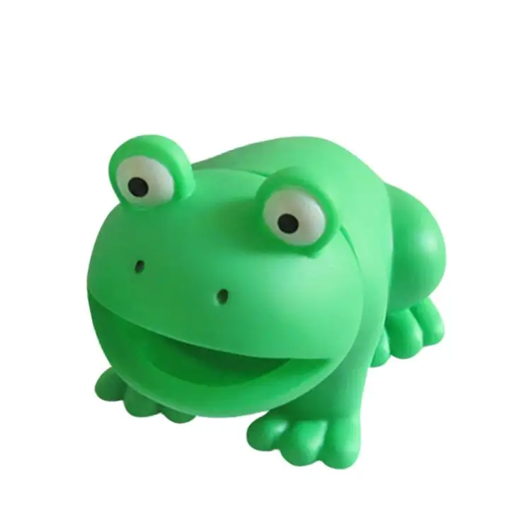 
Squishy Frog Toy Stress Relief Green Latex Safe Funny Trick Sounding Frog Stress Vent Squeeze Kids Toys 