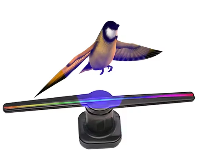 Newest 42cm 3d hologram advertising projector led hologram fan 3D holographic advertising display