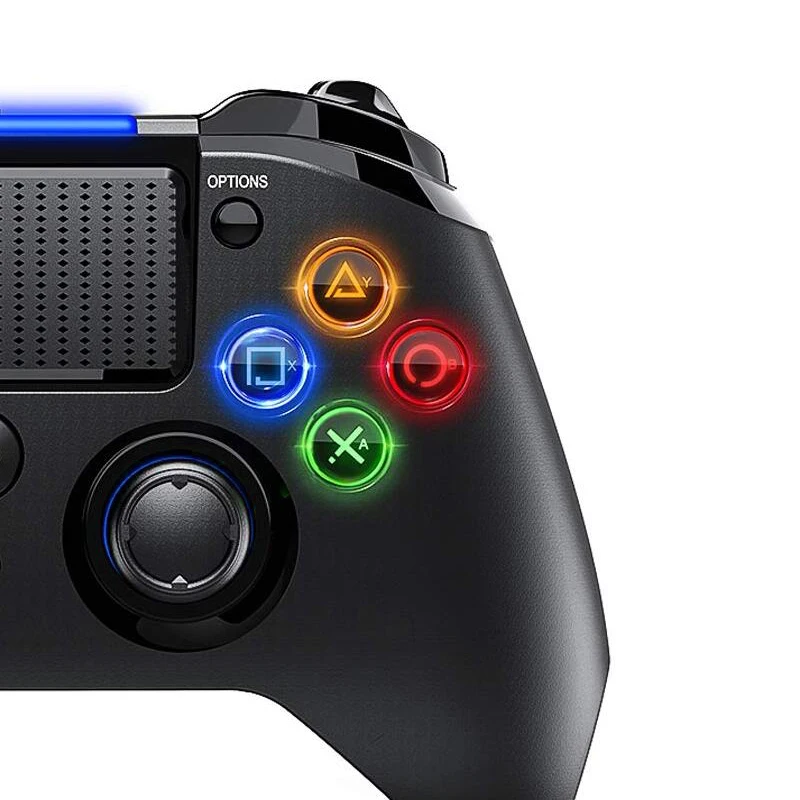 High quality PS4 wireless controller gamepad PS4 game joystick controller with LED light