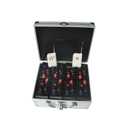Remote control cold pyro stage fountain cold fire fireworks firing systems for wedding decoration