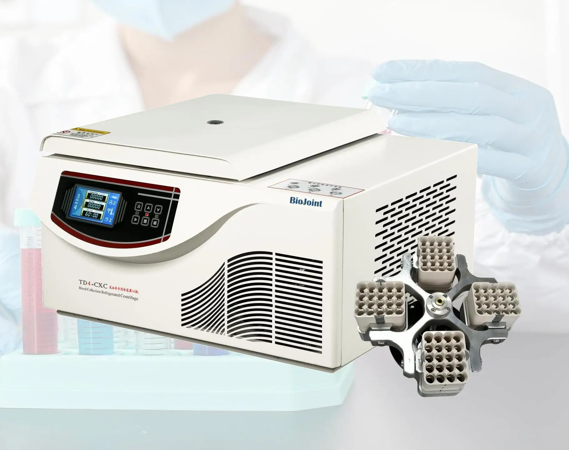 Benchtop Low Speed Medical Hospital Clinic Laboratory Test  Refrigerated Cooling function centrifuge TD4-CXC