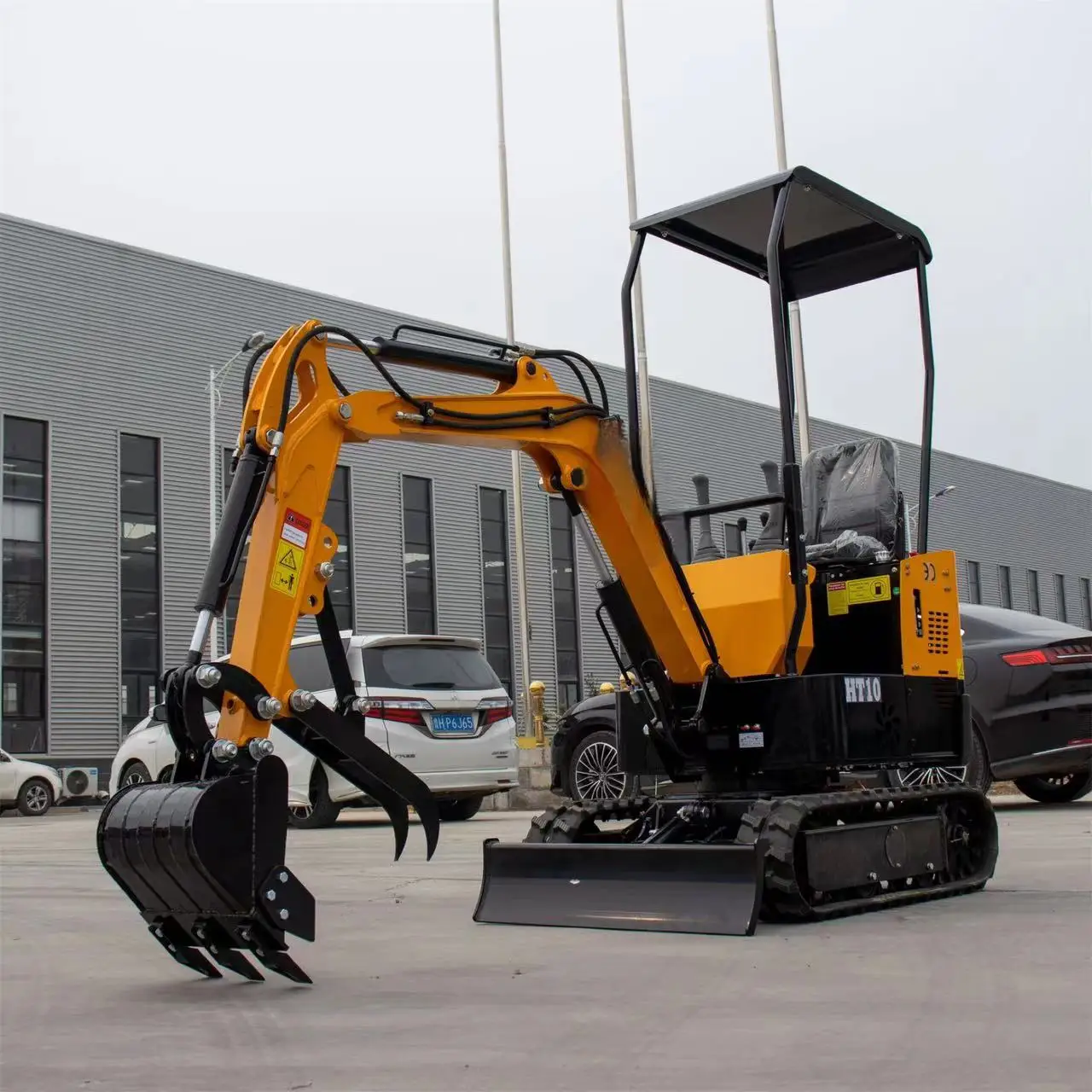 1 Ton Mini Excavator DB10 With Euro V Emission Engine Minibagger