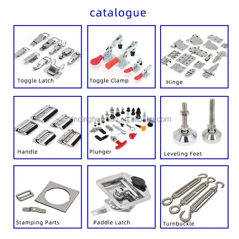 DK058G2 Adjustable Stainless Steel Toggle Latch Lockable Draw Latch