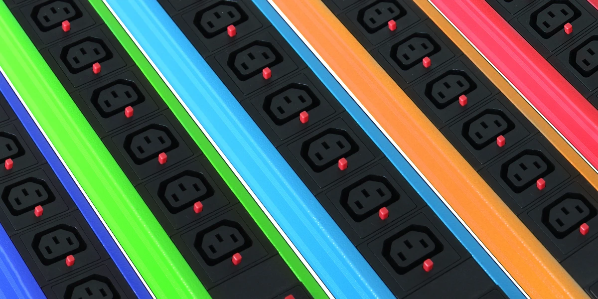 Aluminium Vertical Remote Monitor Smart Intelligent IP Rack Monitored PDU for IT Data Center Industrial Equipment