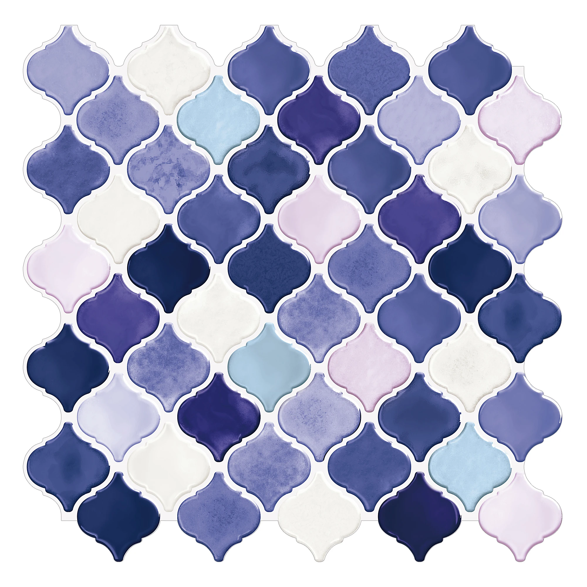 Vivid Tiles Factory Outlet Home Decoration Stick On Tiles House Decor Vinyl Backsplash For Kitchen Living Room Wall