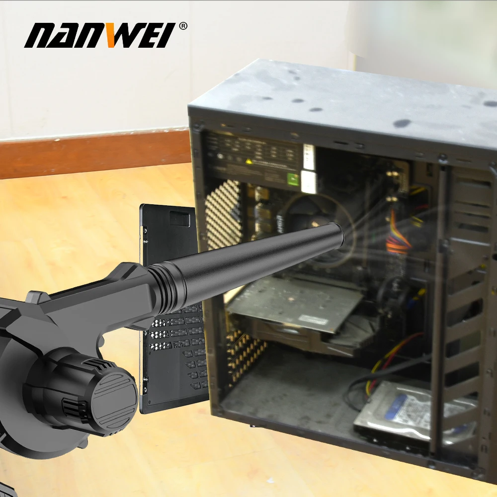 NANWEI Factory Powerful Garden Vacuum backpack electrical leaf Blower Cordless Leaf Blower